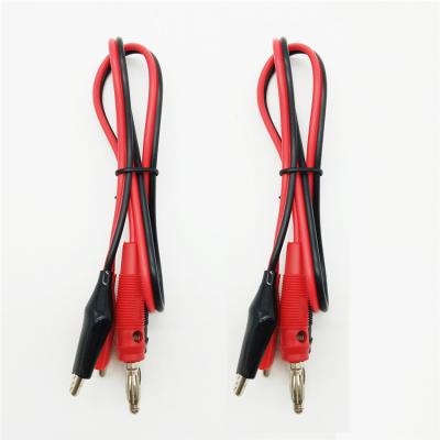 Test Lead of Banana Plugs to Alligator Clips 1-Meter(3.28ft)